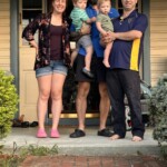 Hiker Noah with the Mollohan Family