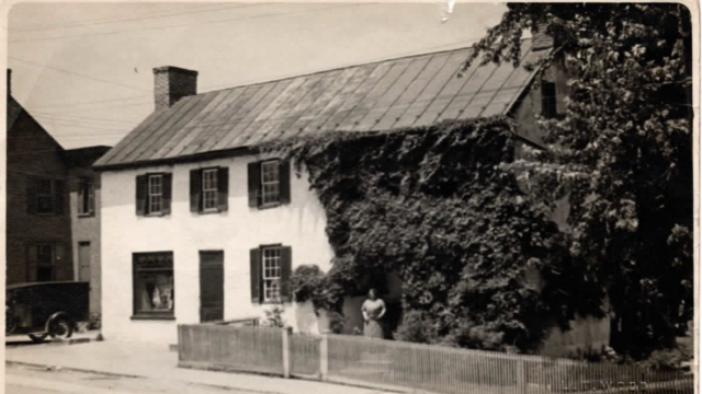 The Schilling Family store in Harpers Ferry; now widely referred to as the Canal House